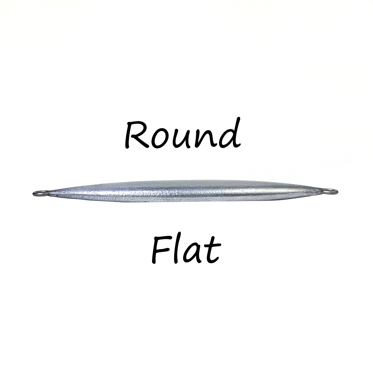 CNC Aluminum Mold Slow pitch Jigging Fishing Lure Flat sided Irregular action 150g