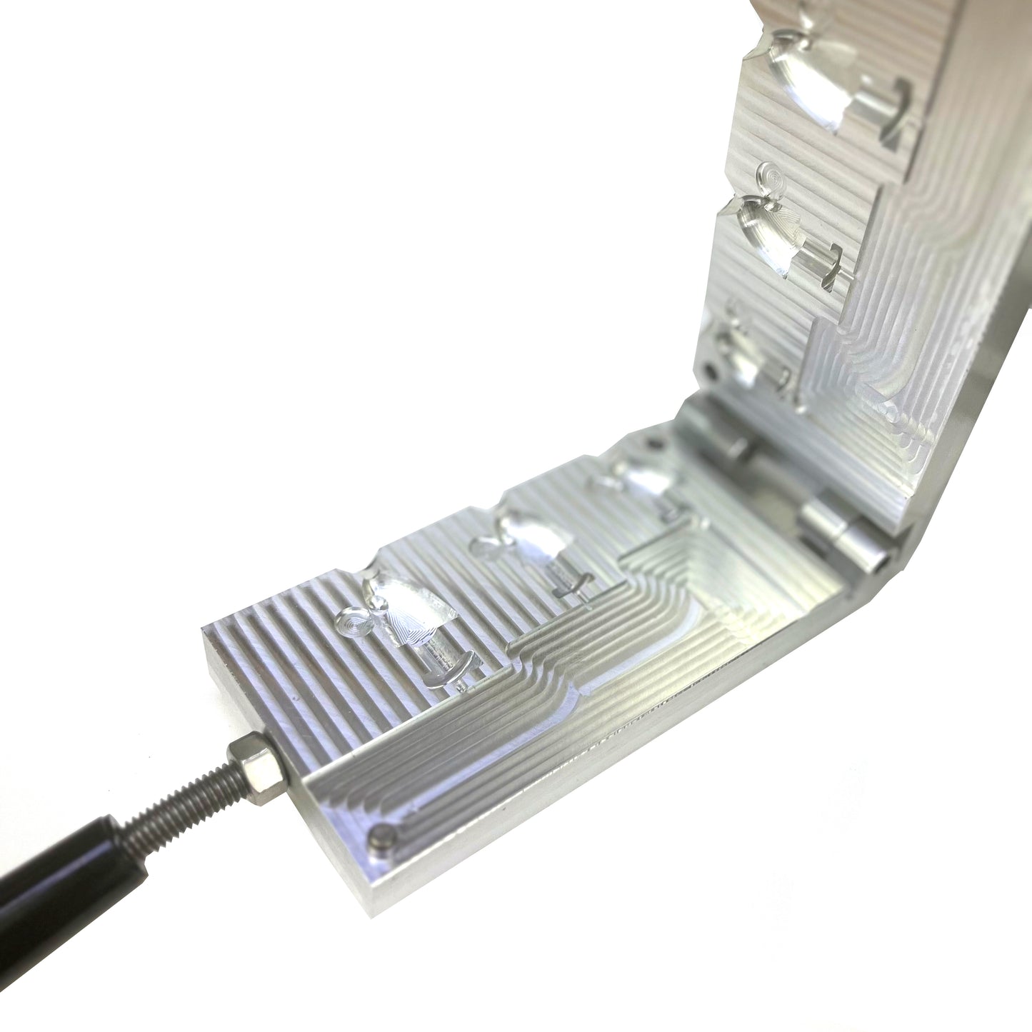 CNC Flairhawk Bucktail Mullet Jighead 1, 1.5, and 2 oz