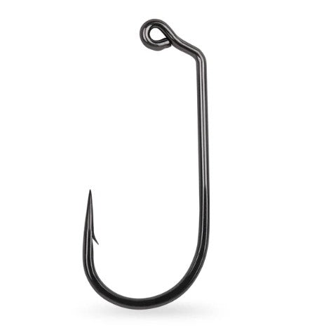 32824 Black nickle mustad hook great for saltwater fishing. This is a great prduct to save money and make your own jigs by purchasing one of Custom Lures CNC aluminum molds. 