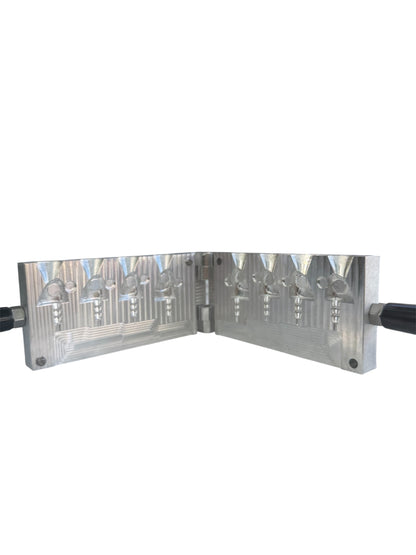 Barbed Swimbait Jighead Mold 1 oz, 1.25 oz, 1.5 oz, and 2 oz. Mustad 32824 Hook