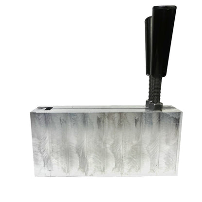 CNC Aluminum Mold Slow pitch Jigging Fishing Lure Flat sided Irregular action 150g