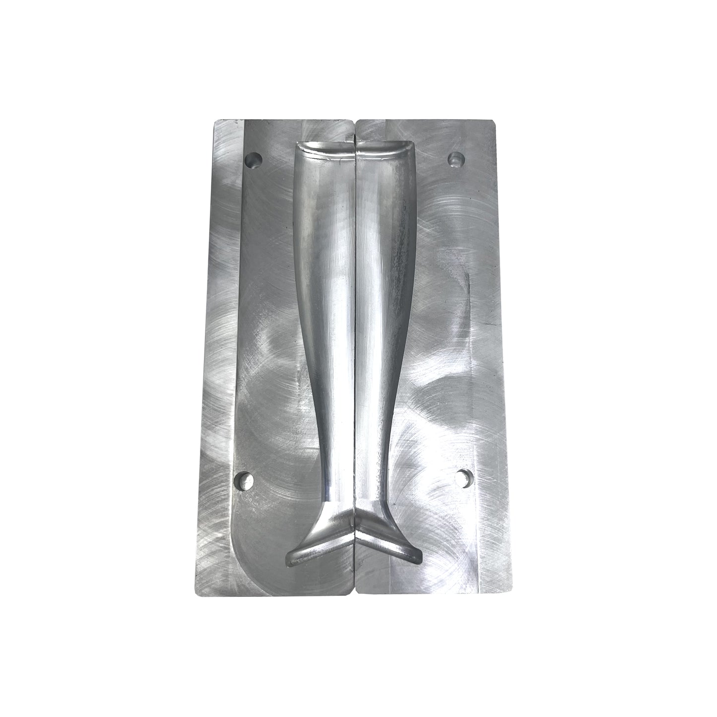 5.5" Open Pour Swimbait Mold – CNC Aluminum | Custom Lures