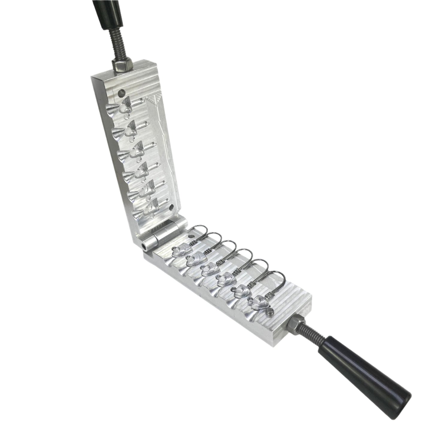 R & R Tackle CO 0.25, 0.375, 0.5oz Screwlock Swimbait Jighead CNC Aluminum Mold