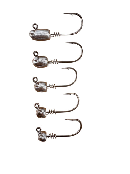 Compatible with Mustad 32824 hooks;(sizes 2/0 and 3/0)
Designed to support screwlocks