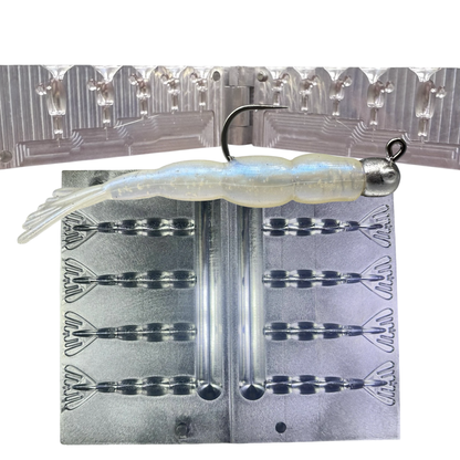 This combo is perfect for anglers, custom lure makers, and tackle craft enthusiasts looking to produce their own realistic and functional shrimp lures.